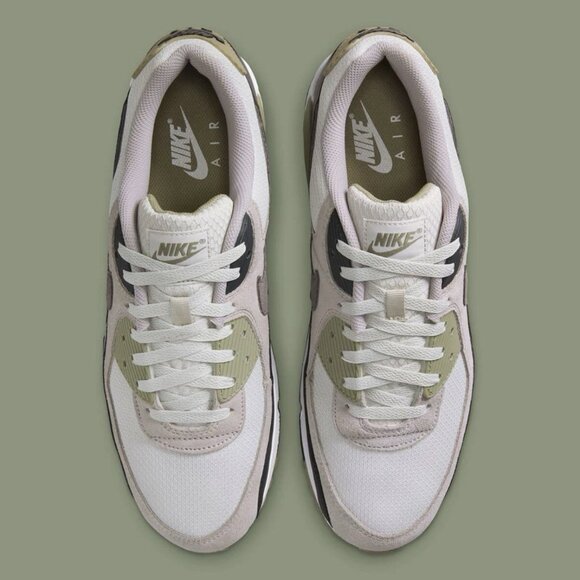 Nike Air Max 90 Light Bone Neutral Olive Mens Sizes DM0029-011 NBY - Picture 3 of 6